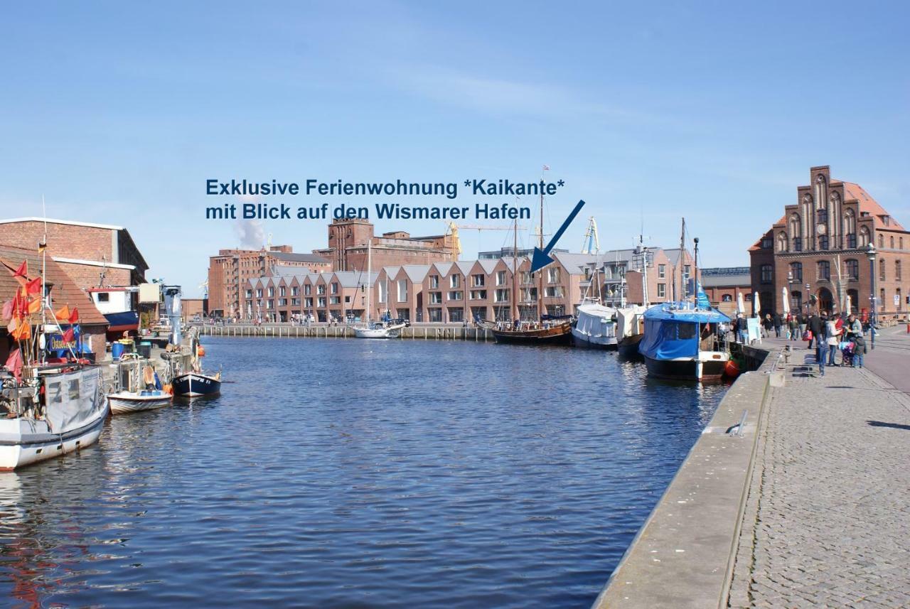 Kaikante Mit Meerblick, Balkon & Parkplatz Am Hafen - Abc155 By AbcWißmar Dış mekan fotoğraf